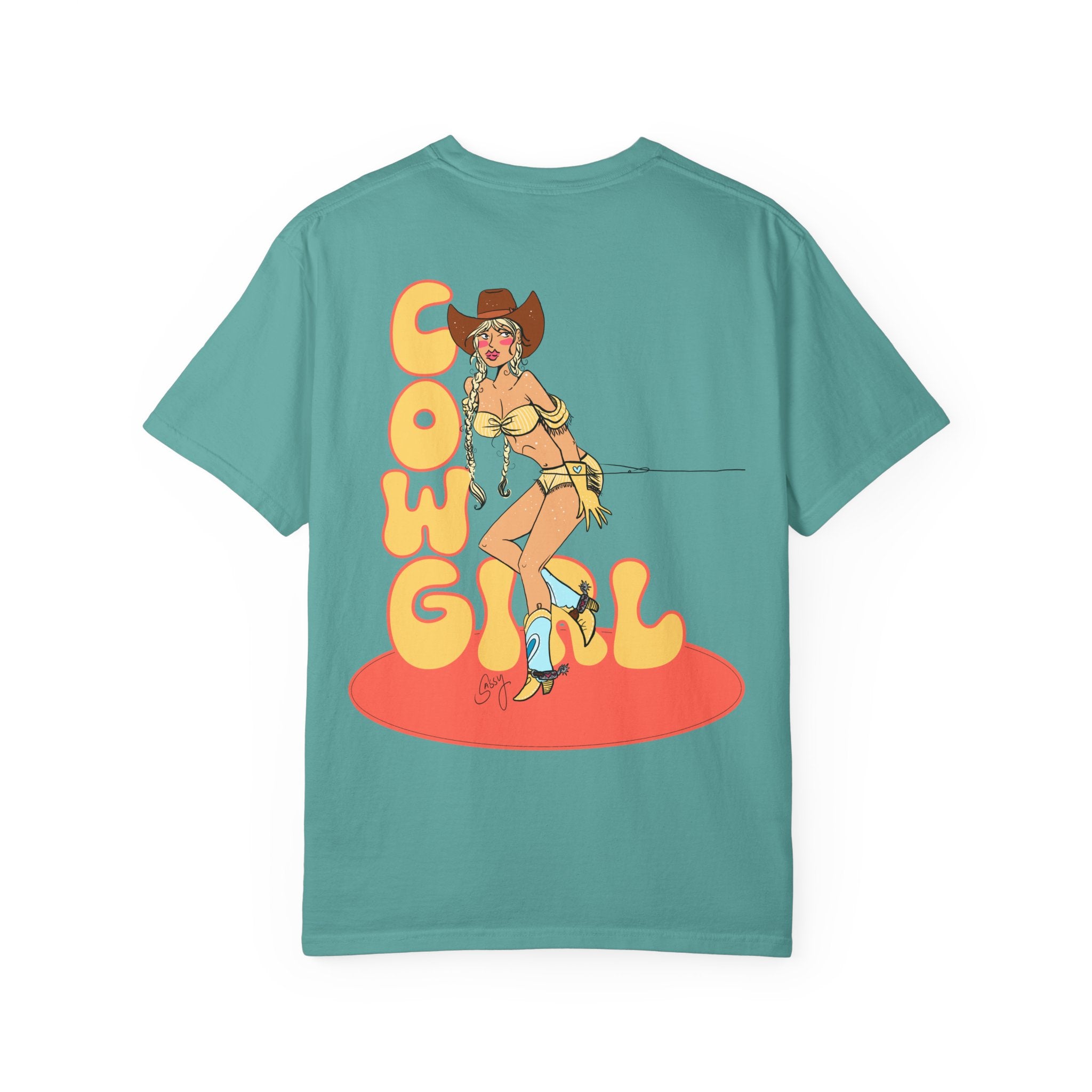 Roped Cowgirl T Shirt