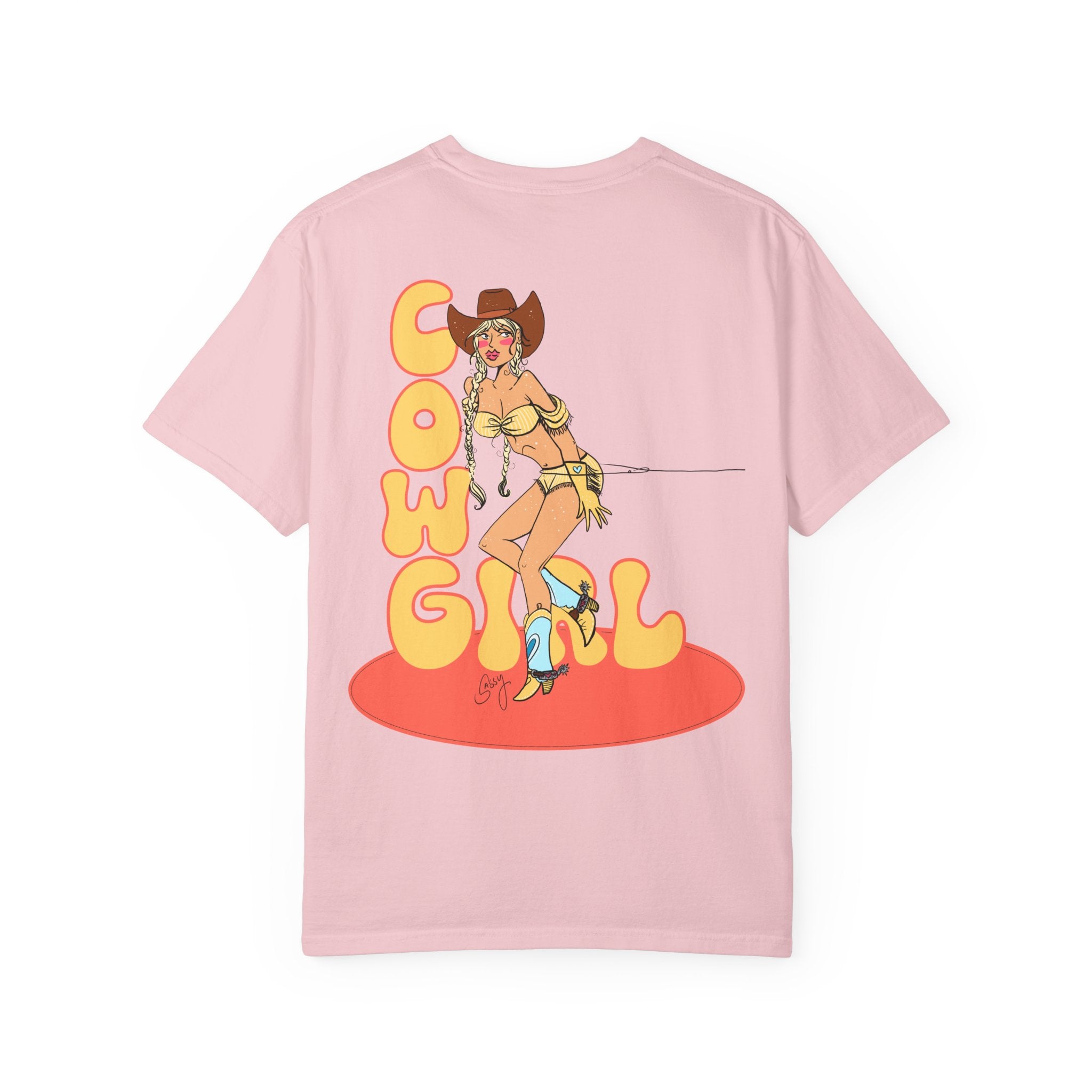 Roped Cowgirl T Shirt