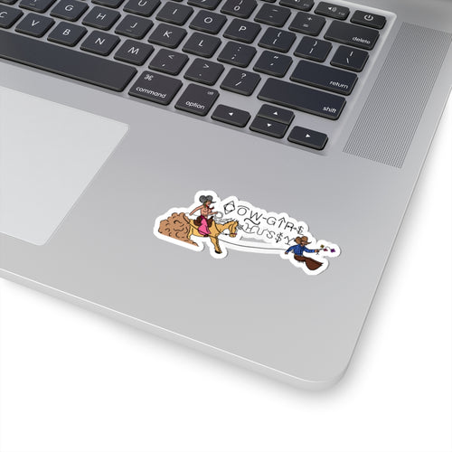 Cowgirl Hussy sticker