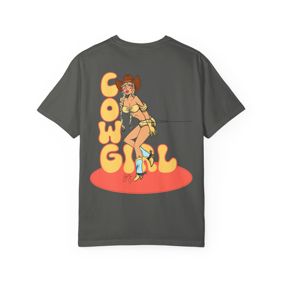 Roped Cowgirl T Shirt