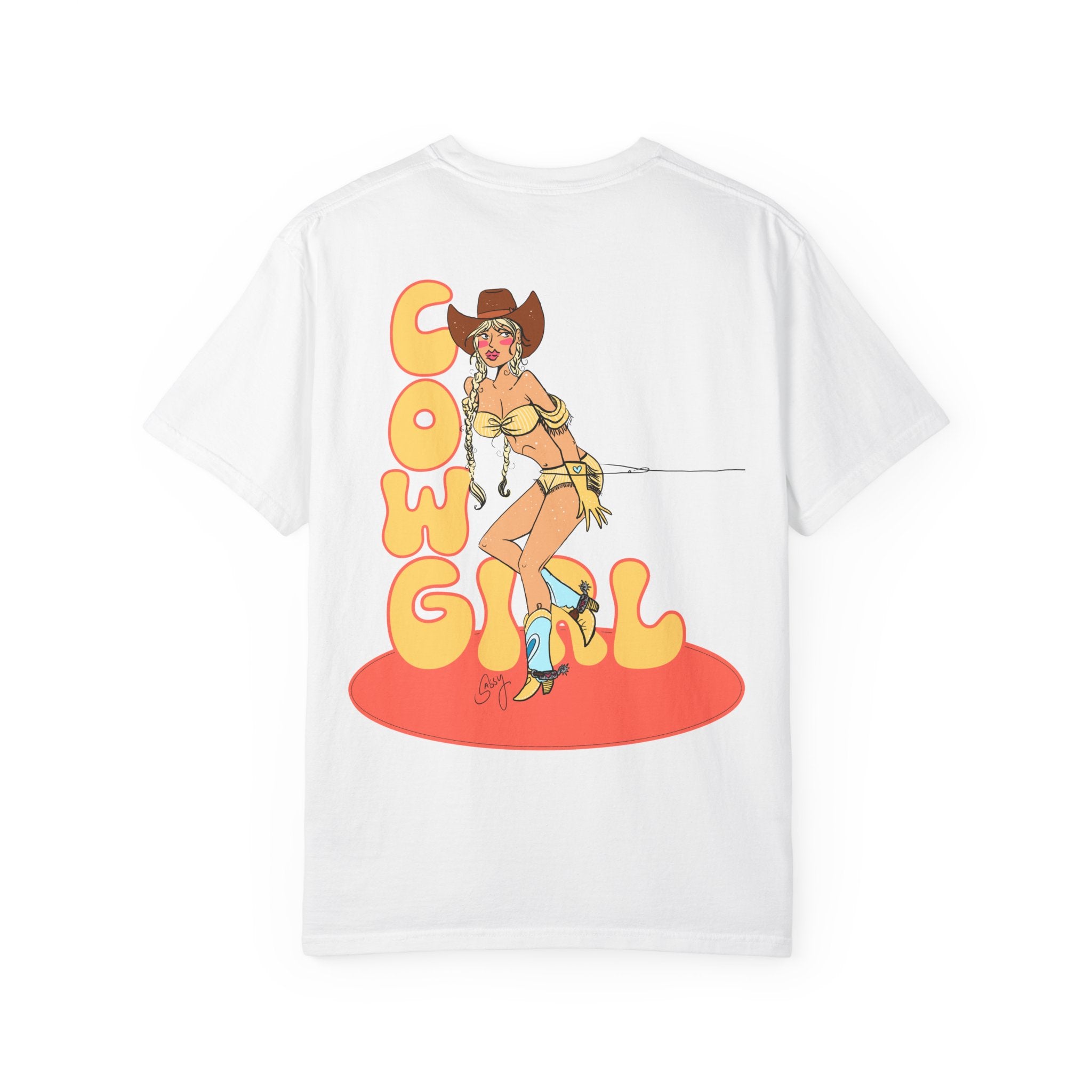 Roped Cowgirl T Shirt