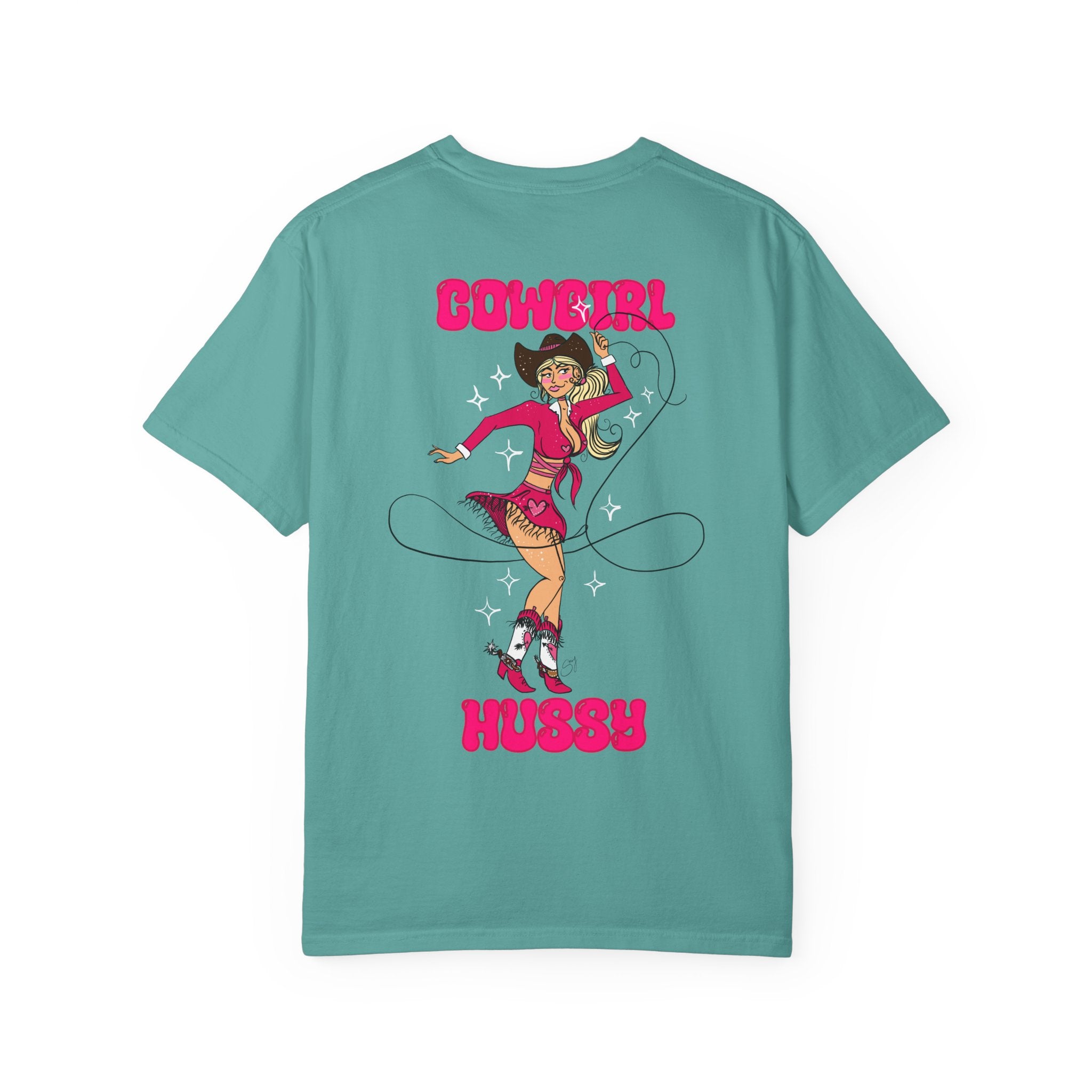 Lassoing Cowgirl T Shirt